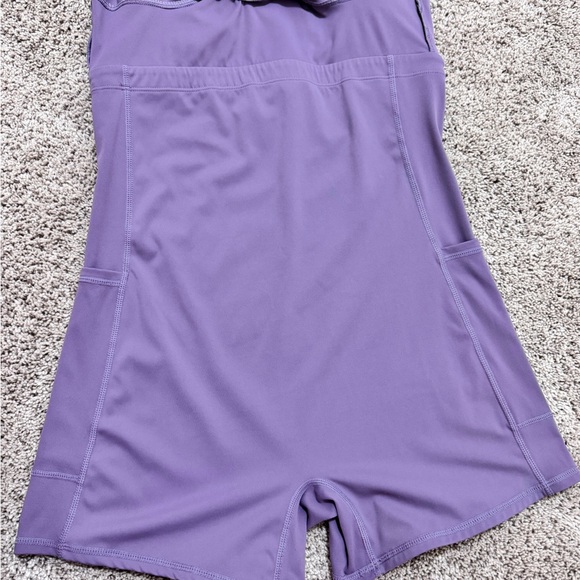 Lavender Athletic Dress Size M Built-In Shorts Tennis Golf Activewear - Picture 8 of 10